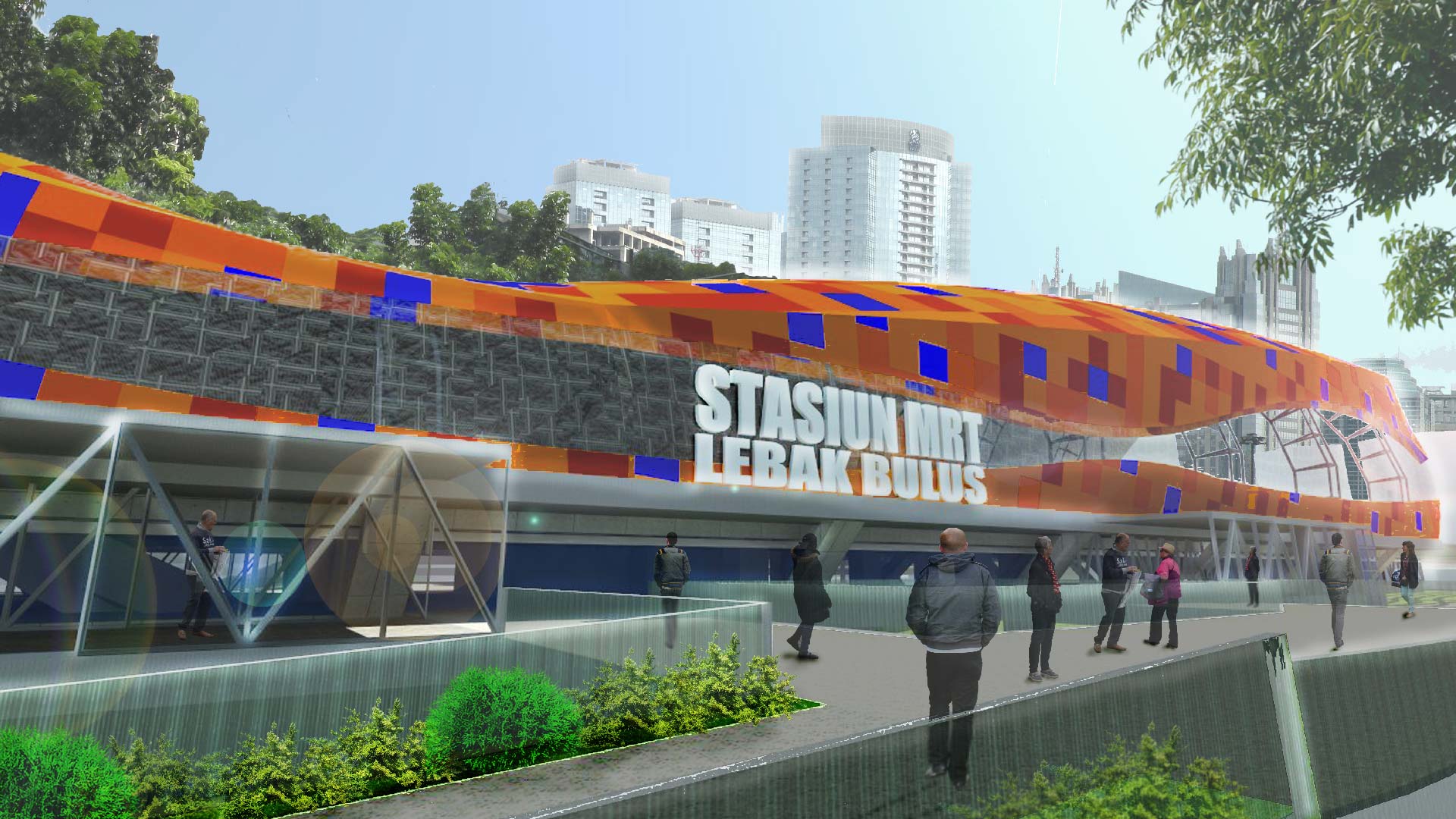 MRT Lebak Bulus Station Competition